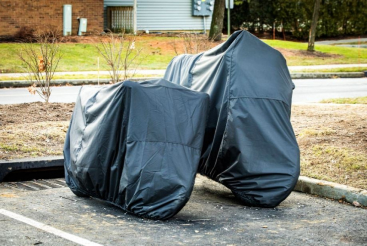 tips for storing your motorcycle under a cover