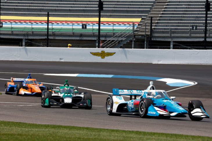 indycar moves start time for saturday's gmr grand prix on indy road course