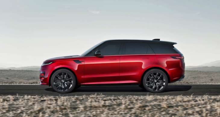 range rover sport begins third generation, with fully electric model coming in 2024