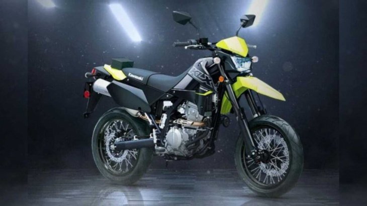 kawasaki updates the klx300sm for the 2023 model year