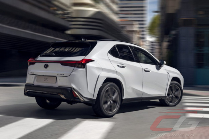 android, lexus ux gets handling, tech improvements for 2023