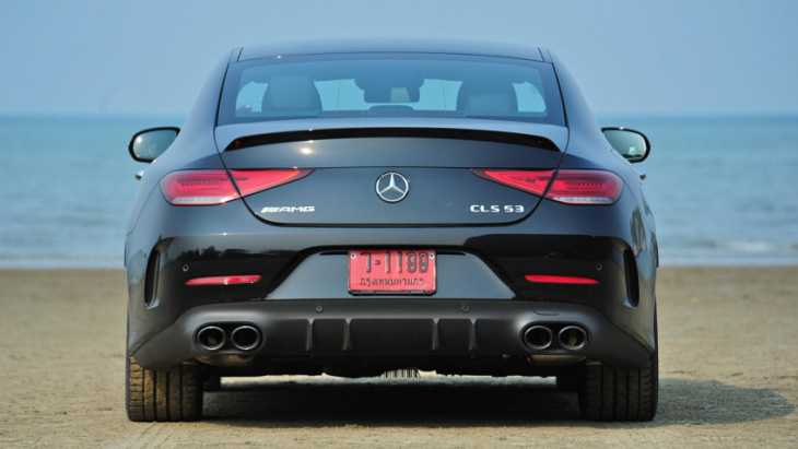 android, the need  for speed  mercedes' cls 53 4matic+ maintains its menacing look and performance at a friendlier price
