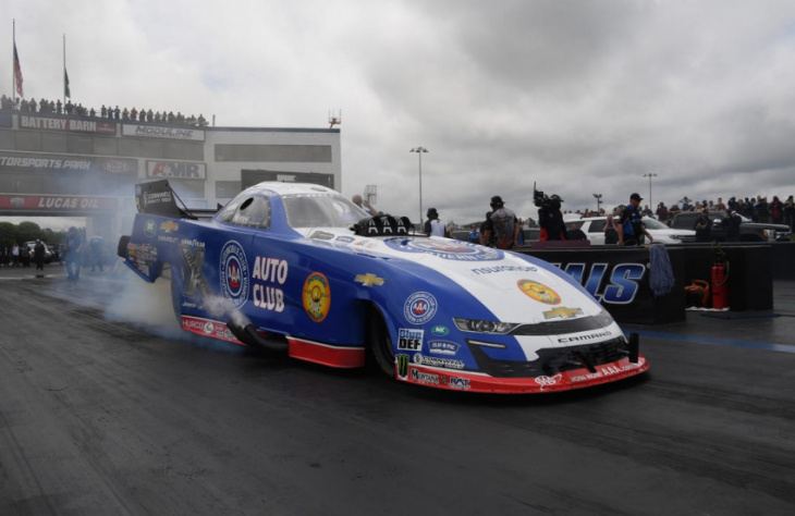 complete virginia nhra nationals results: brittany force defies weather, caps perfect weekend