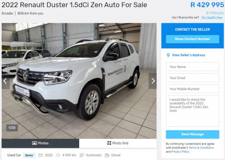 the sky-high prices of south africa’s “pre-owned” crossovers