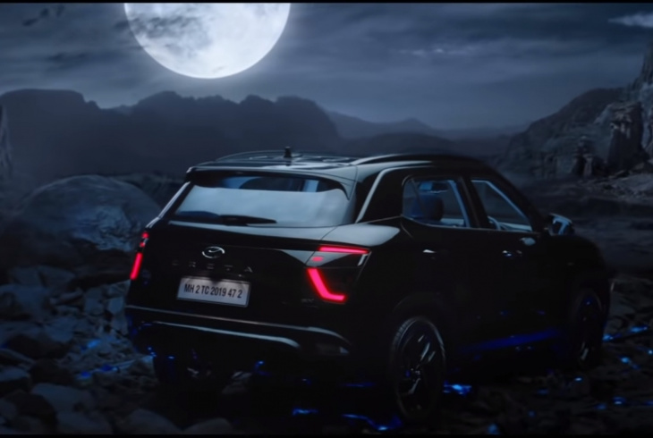 hyundai releases first tvc for creta knight edition 