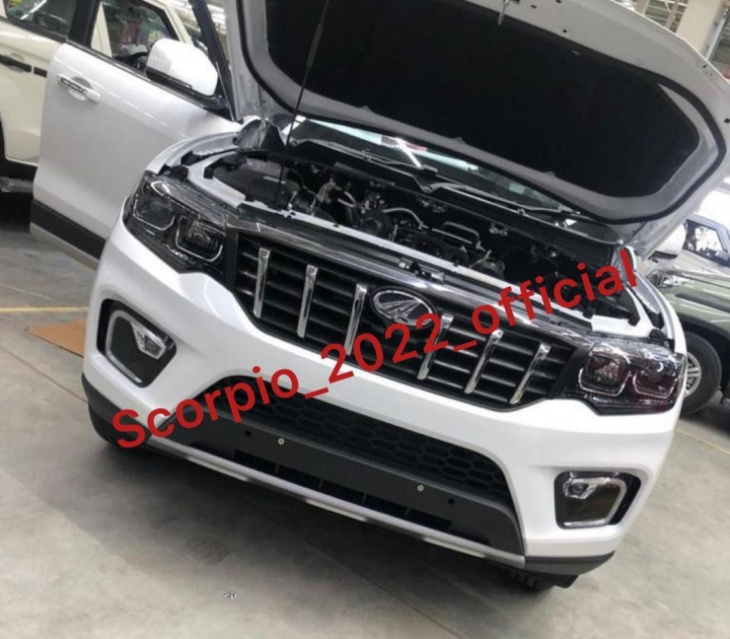 2022 mahindra scorpio spied undisguised ahead of launch: looks butch!