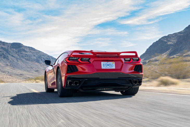this is what happens when a c8 corvette is left in track alignment