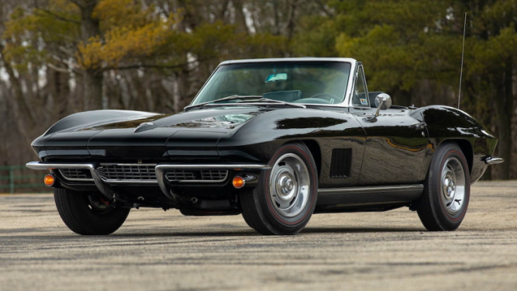 last c2 corvette convertible built is also one of just 815 in this configuration