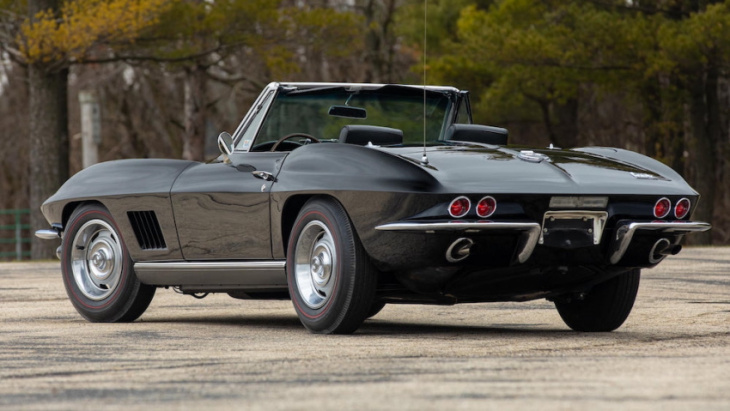 last c2 corvette convertible built is also one of just 815 in this configuration