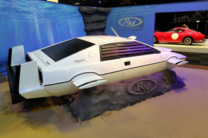 a james bond submarine car was used as inspiration for the tesla cybertruck