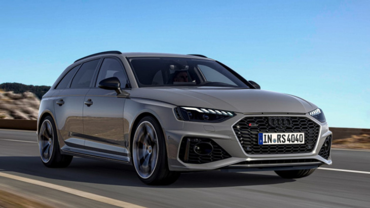 new 2022 audi rs 4 and rs 5 competition thunder in with reworked dynamics