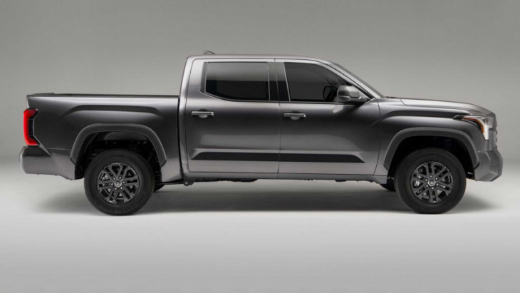 don't laugh, 2023 toyota tundra gains low-price sx package