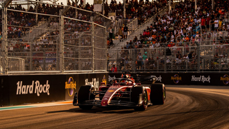miami heat: the f1 travelling circus positively entertains