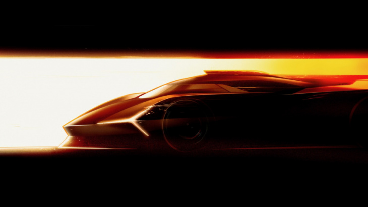 lamborghini teases lmdh race car, headed to 24 hours of le mans in 2024