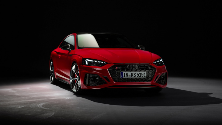 audi has unveiled new competition and competition plus packs for the rs4 and rs5