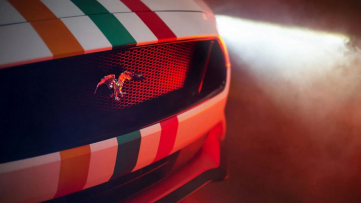 7-eleven customized a ford mustang
