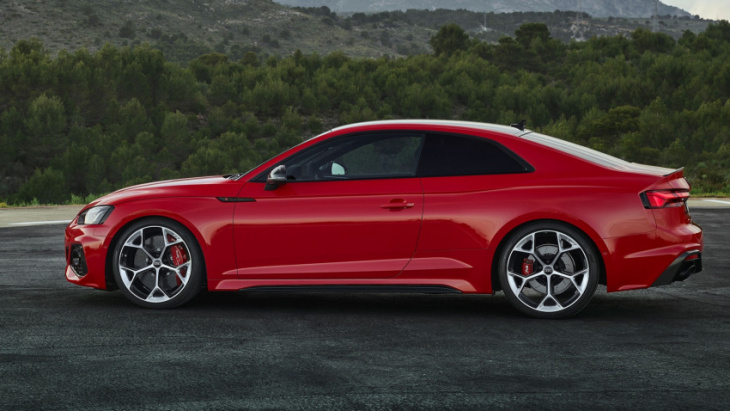 2023 audi rs5 competition package is faster, louder, lighter