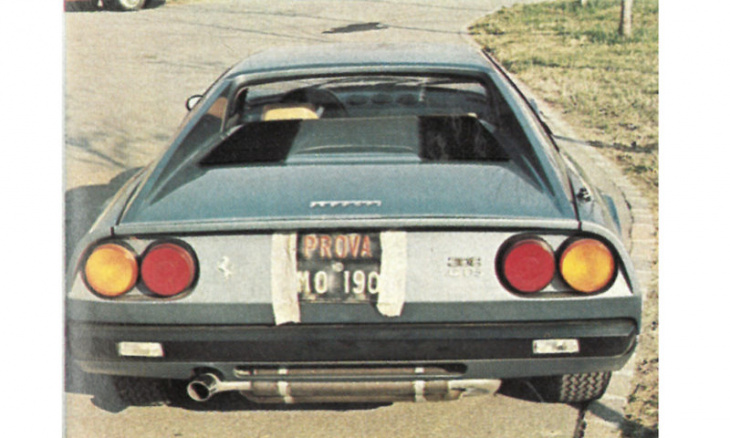 car retro road test: ferrari 308 gtb, june 1976