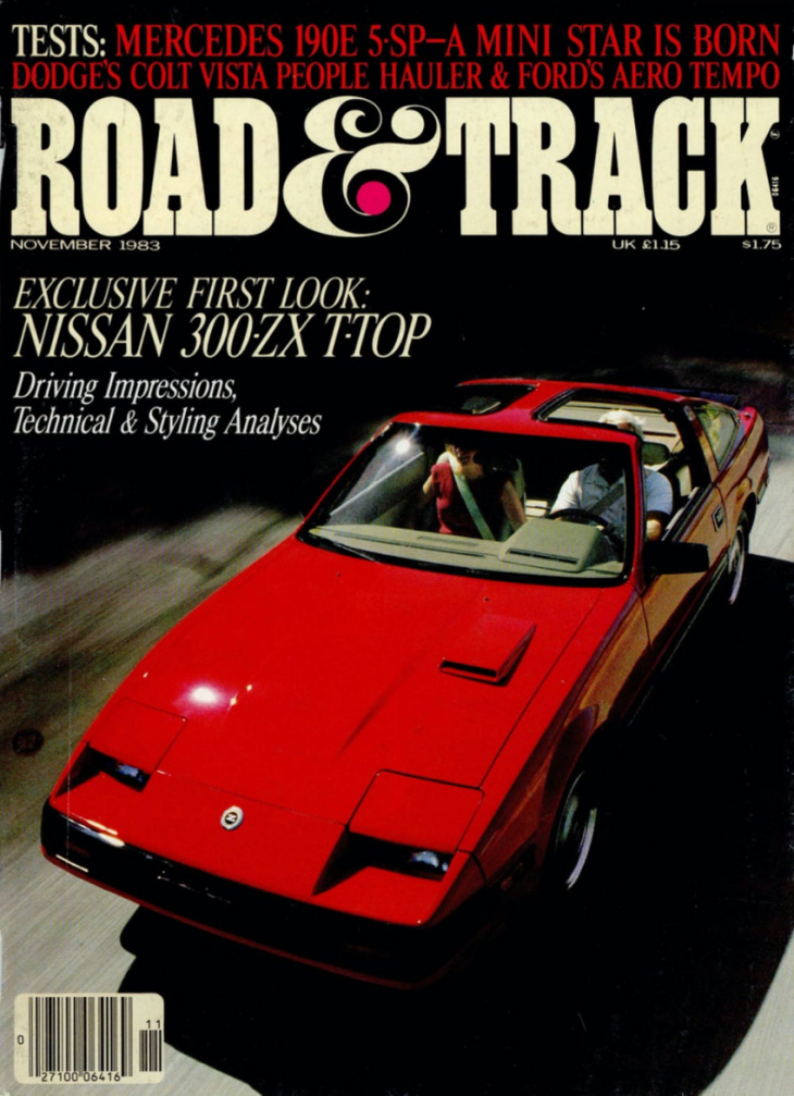 the 1983 nissan 300zx is where the turbo-v-6 z began