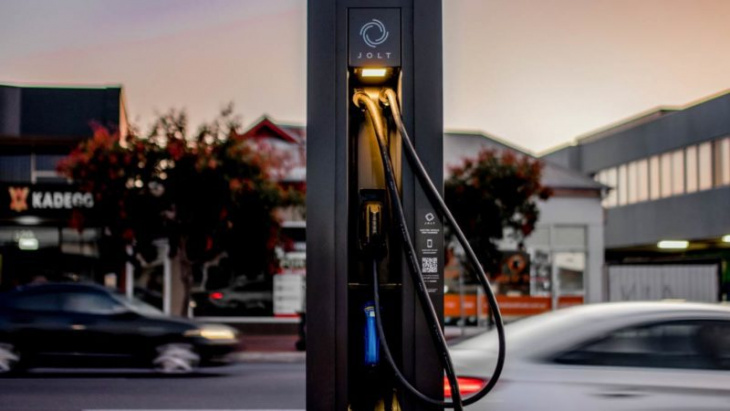 jolt to roll out free ev charging in new zealand, starting at mitre 10