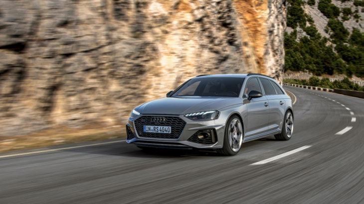 audi rs 4 avant and rs 5 duo handed sharper attitude