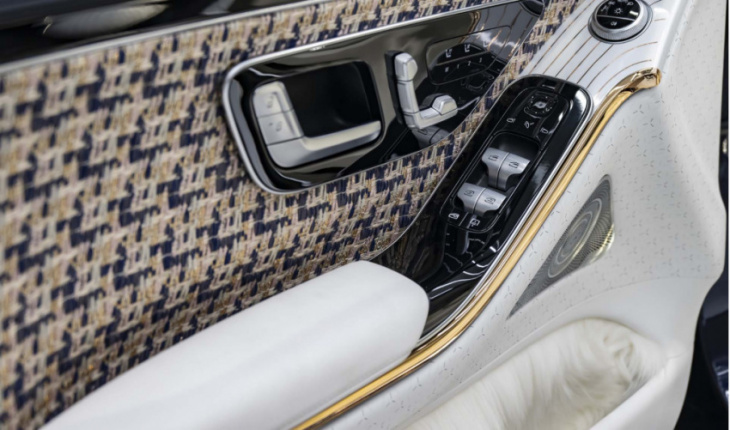 mercedes-benz maybach haute voiture concept brings high fashion to the car