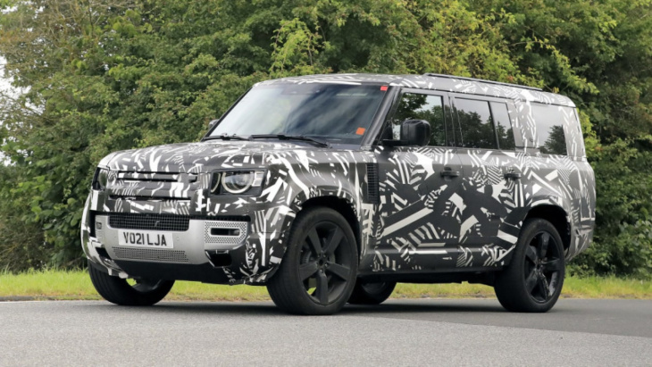 new 2022 land rover defender 130 confirmed ahead of 31 may unveiling