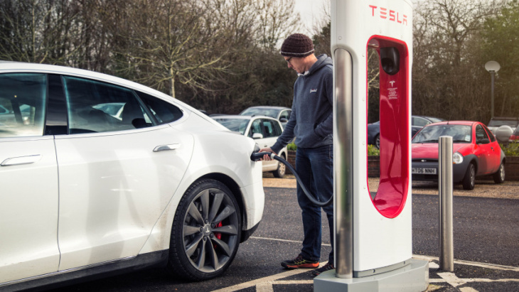 all evs can use some of tesla’s supercharger network in the uk from today