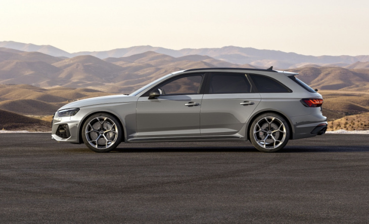 audi reveals competition package for 2022 rs 4 avant & rs 5