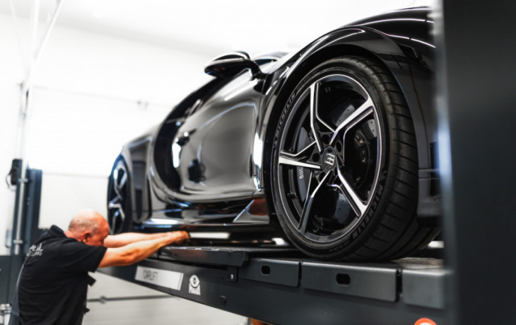 bugatti chiron super sport produces 1,596 hp on the dyno