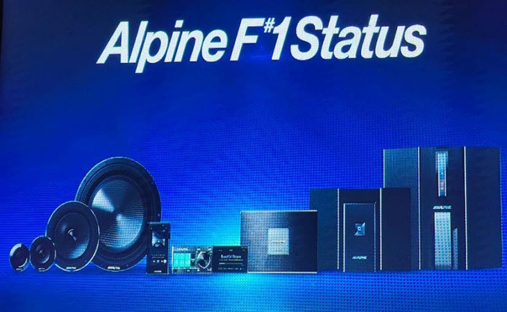 alpine launches f#1 status, status audio systems in india