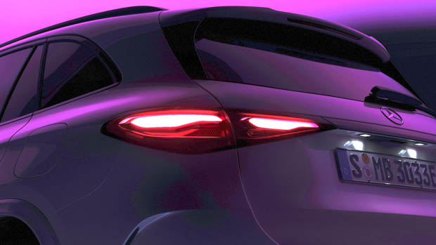 mercedes-benz glc 2023: next generation of popular suv teased before june 1 reveal