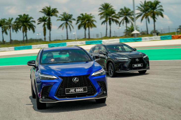 android, lexus nx 350 f sport: accomplished achiever