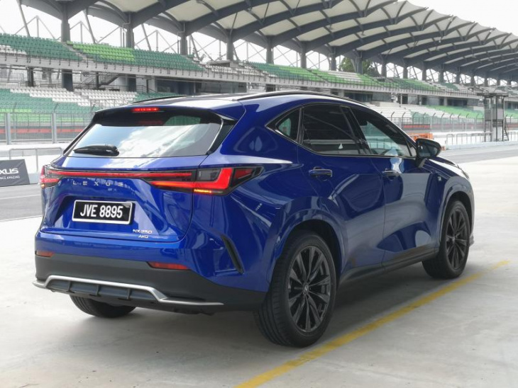 android, lexus nx 350 f sport: accomplished achiever