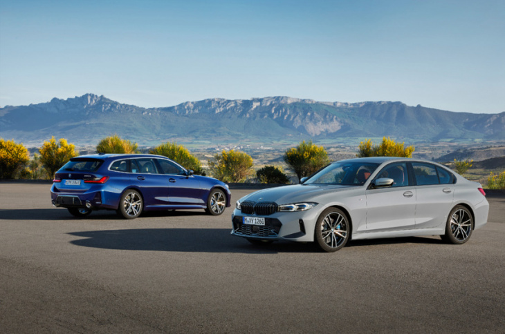 updated bmw 3 series sedan and touring revealed