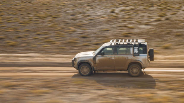 land rover defender 130 2023: eight-seat off-roader to debut in june