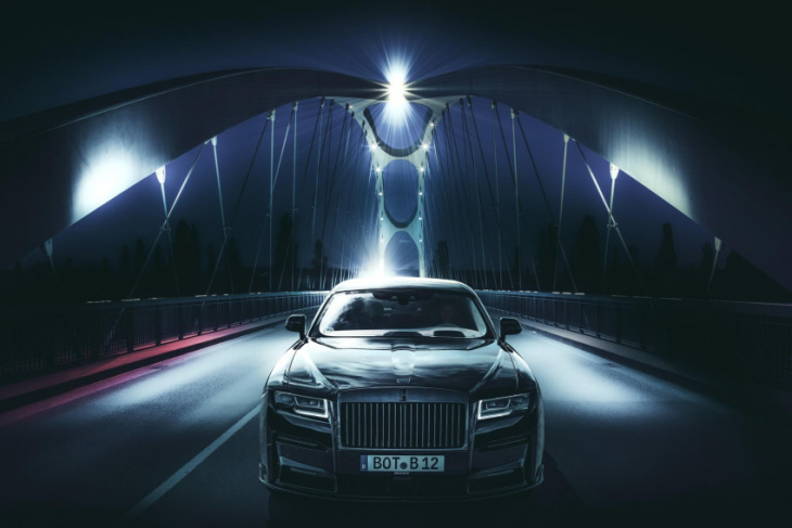 rolls-royce ghost by brabus adds visual drama and horsepower