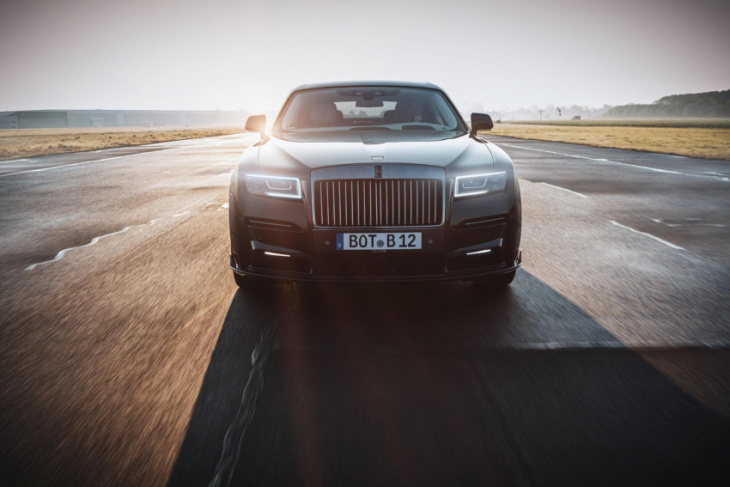 rolls-royce ghost by brabus adds visual drama and horsepower