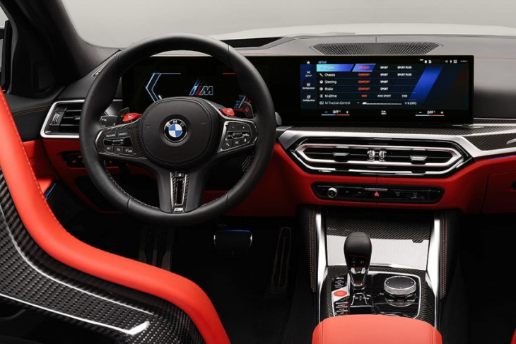 bmw m3 to inherit curved display – but not m4