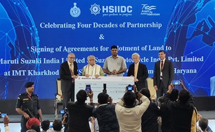 maruti suzuki signs agreement for third plant in haryana