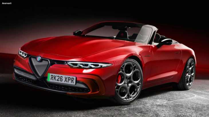 new all-electric alfa romeo duetto spider shapes up