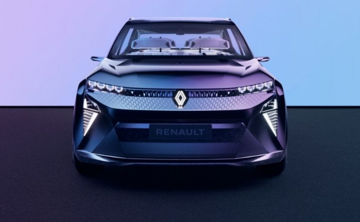 renault scenic vision concept car showcased, debut in 2024