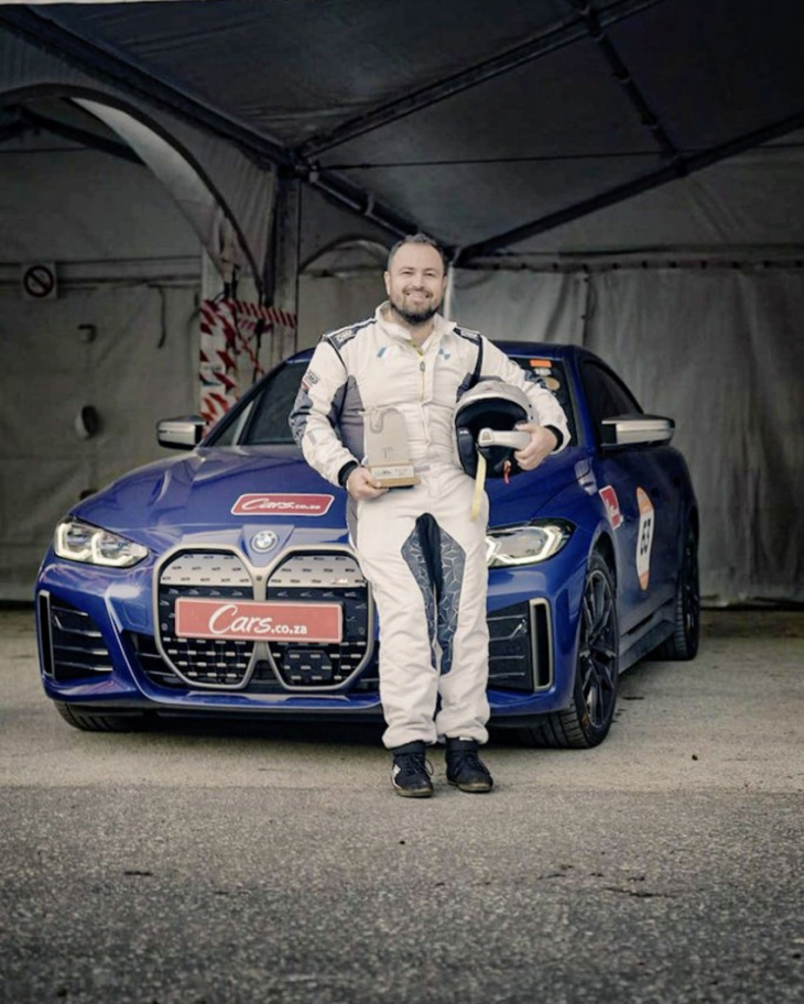 we spoke to ciro de siena about his record-breaking hillclimb in the bmw i4 m50