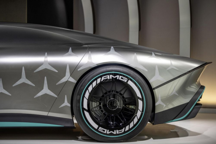 mercedes-amg previews electric future with vision amg concept