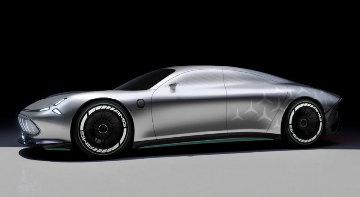 mercedes-amg vision amg reveals brand’s electric future