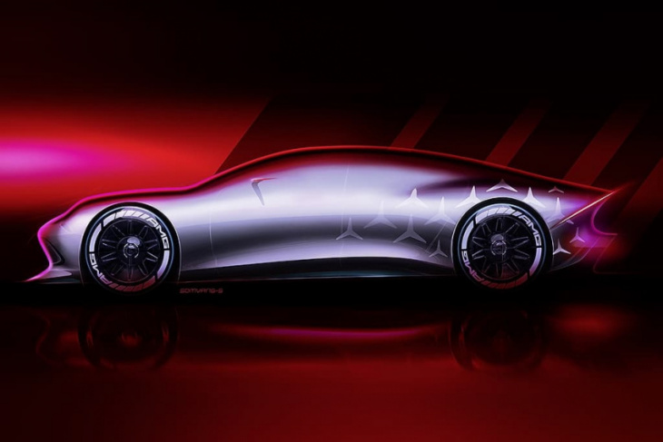 mercedes-amg ev supercar concept revealed