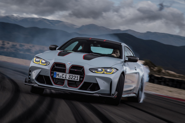 mean machine: all-new bmw m4 csl revealed with 550 ps