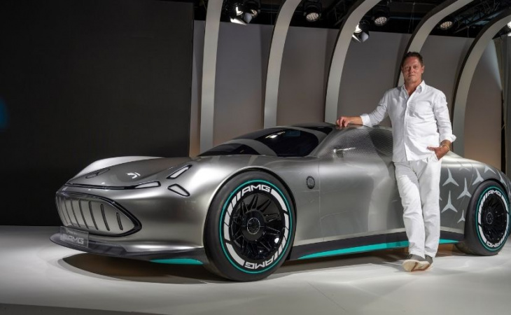 mercedes-benz vision amg concept breaks cover
