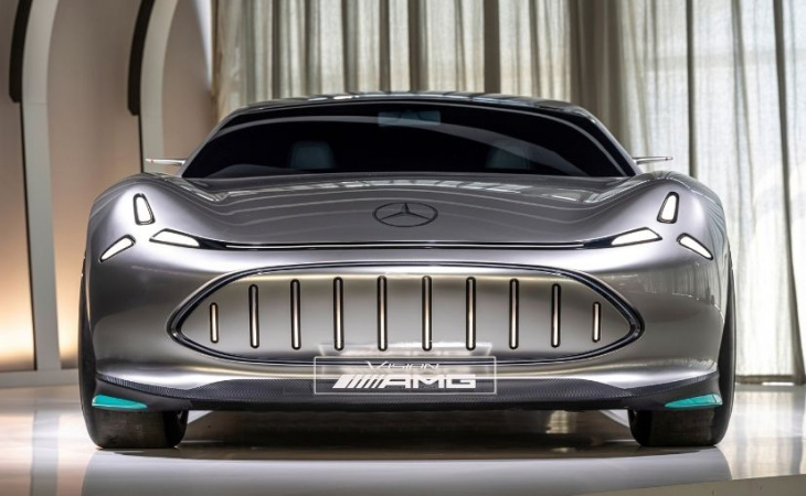 mercedes-benz vision amg concept breaks cover