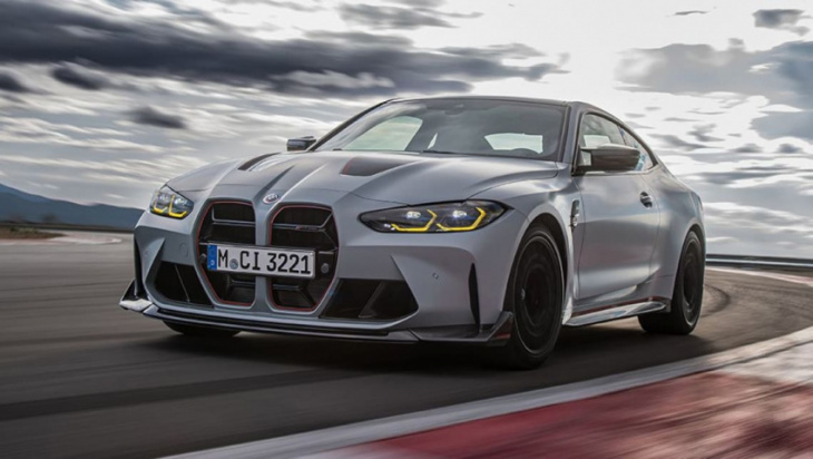 2023 bmw m4 csl price and specs: double the price of an m3 for 'competition, sport, lightweight' upgrades, but slower than m4 competition xdrive